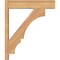 Ekena Millwork Balboa Block Smooth Outlooker, Western Red Cedar, 5 1/2"W x 22"D x 26"H OUT06X22X26BOA05SWR - alternate 3
